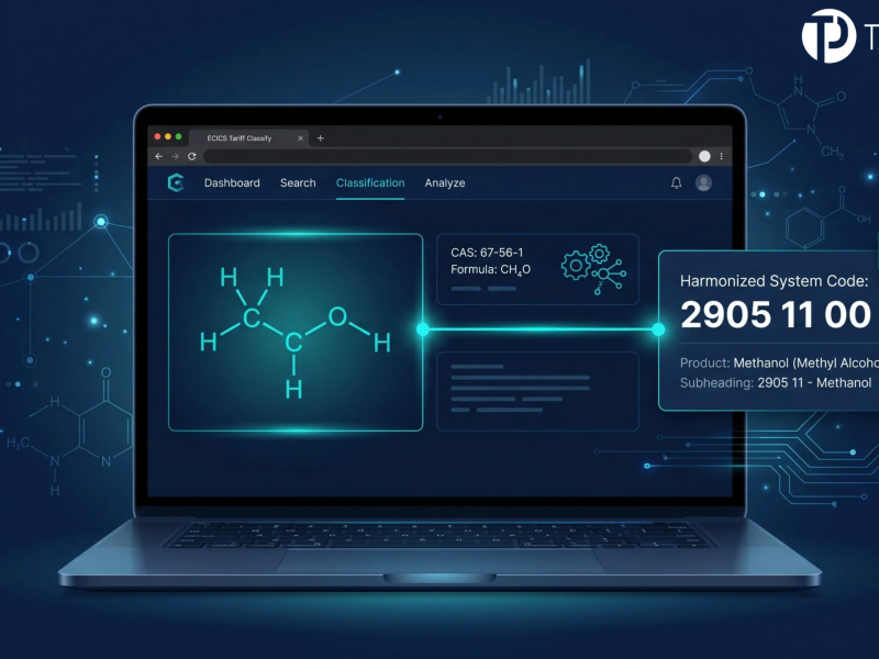 ECICS integration in TariffPilot: Classifying chemical substances