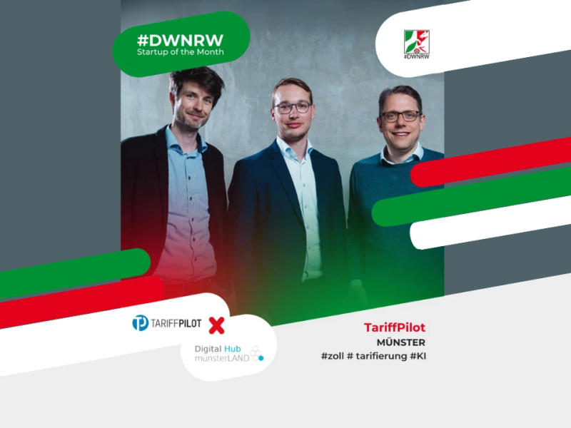TariffPilot - Startup des Monats September 2025